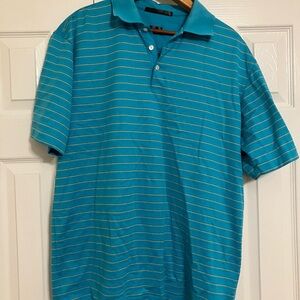 Nike Tiger Woods Striped Polo Shirt